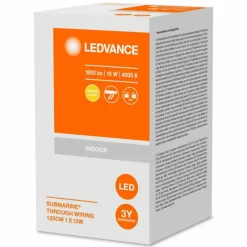 Luminaires Ledvance Plafonnier LEDVANCE SUBMARINE Gris, 1 lumière* Éclairage Led