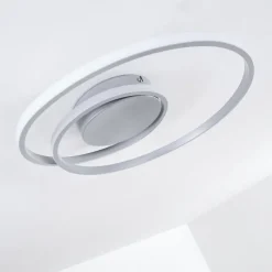 hofstein Plafonnier Leksund LED Argenté, 1 lumière