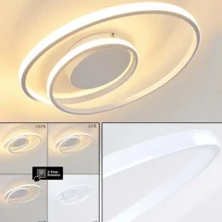 hofstein Plafonnier Leksund LED Blanc, 1 lumière