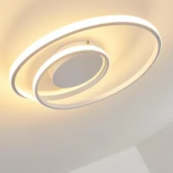 hofstein Plafonnier Leksund LED Blanc, 1 lumière