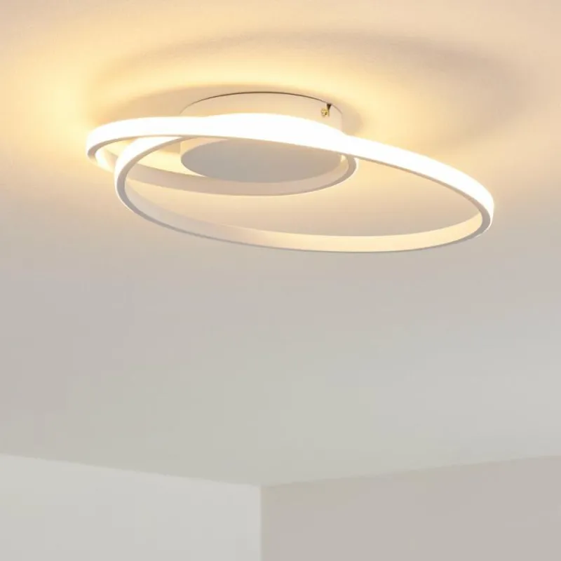 hofstein Plafonnier Leksund LED Blanc, 1 lumière