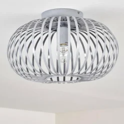 hofstein Plafonnier Lepa Gris, 1 lumière