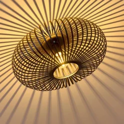 hofstein Plafonnier Lepa Noir, 1 lumière* Plafonniers