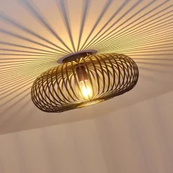 hofstein Plafonnier Lepa Noir, 1 lumière* Plafonniers