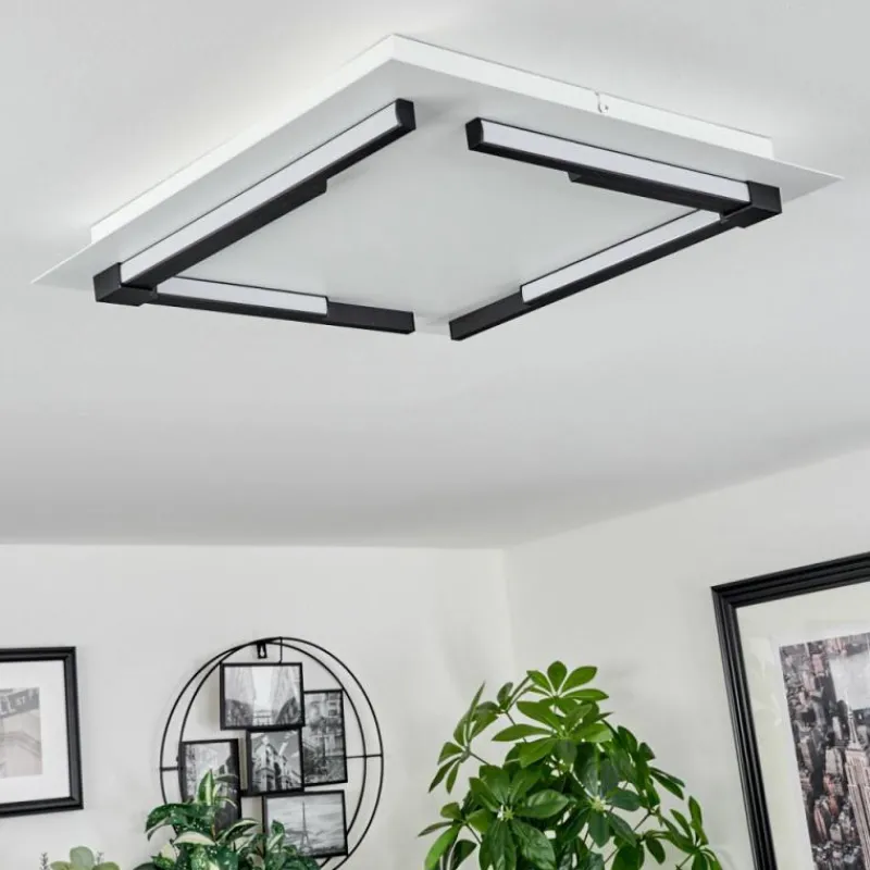 hofstein Plafonnier Leroux LED Blanc, 1 lumière