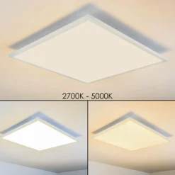 hofstein Plafonnier Lerum LED Blanc, 1 lumière* Éclairage Led