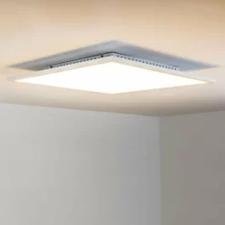 hofstein Plafonnier Lerum LED Blanc, 1 lumière* Éclairage Led