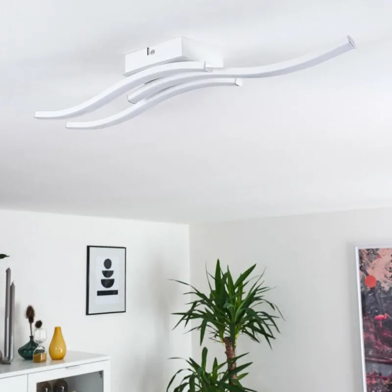 hofstein Plafonnier Letala LED Blanc, 3 lumières
