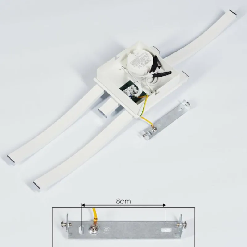 hofstein Plafonnier Letala LED Blanc, 3 lumières