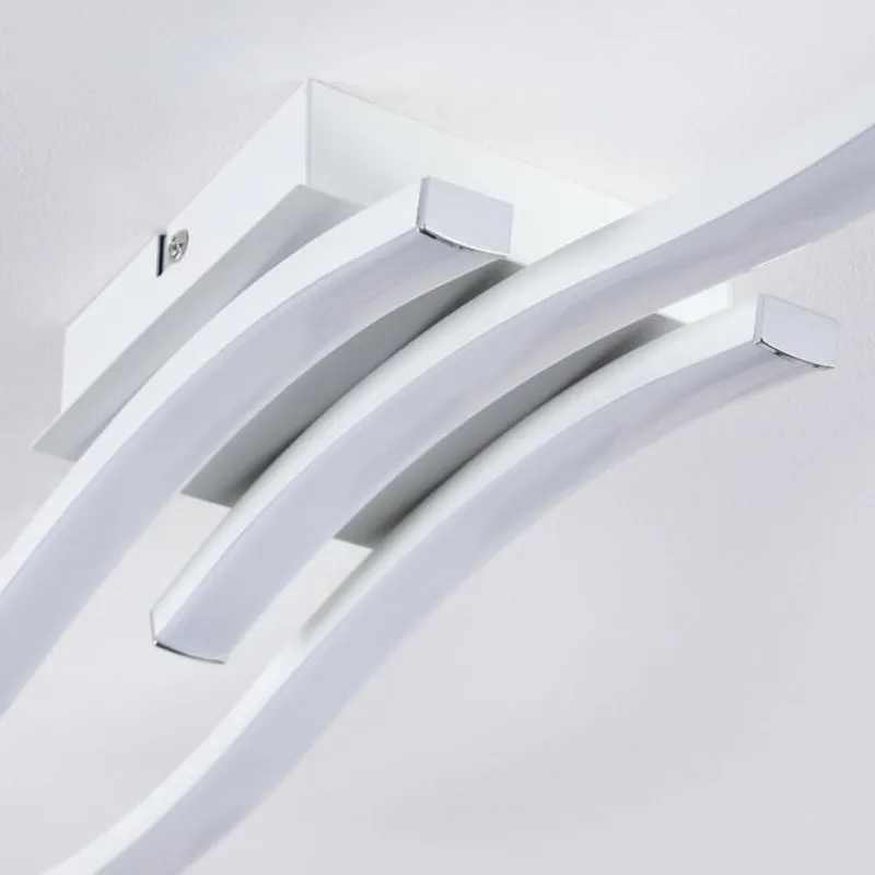 hofstein Plafonnier Letala LED Blanc, 3 lumières