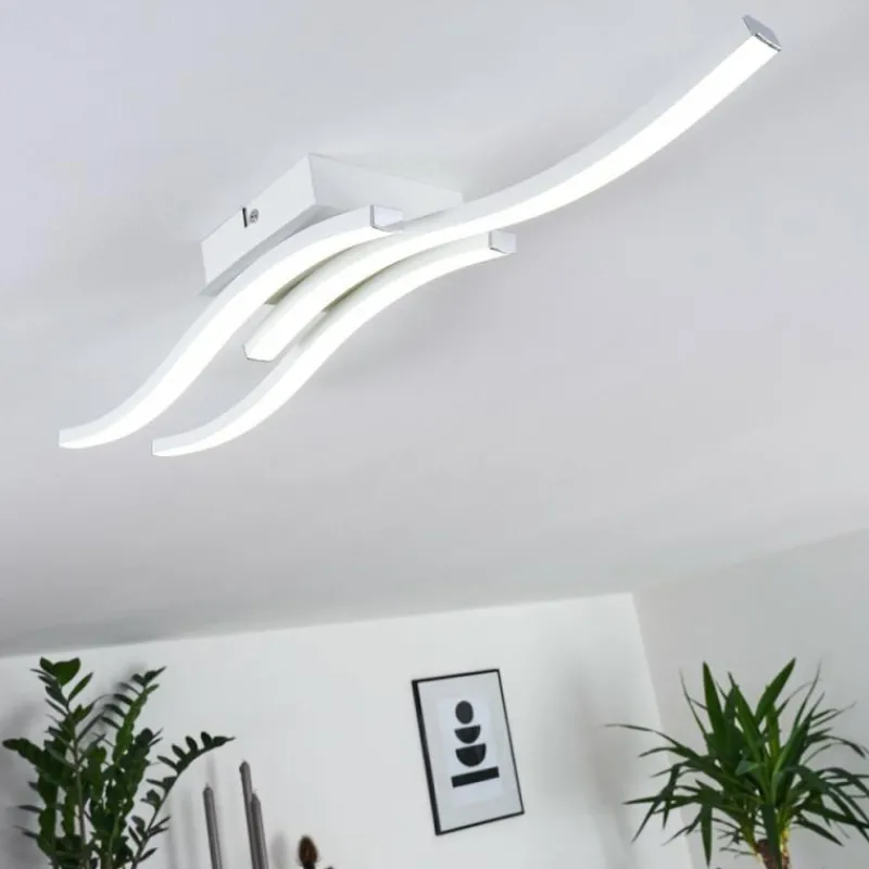 hofstein Plafonnier Letala LED Blanc, 3 lumières