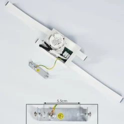 hofstein Plafonnier Letala LED Blanc, 2 lumières* Éclairage Led