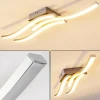 hofstein Plafonnier Letala LED Chrome, Nickel mat, 3 lumières* Éclairage Led