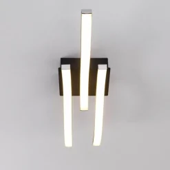 hofstein Plafonnier Letala LED Noir, 3 lumières