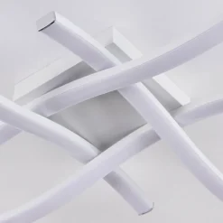 hofstein Plafonnier Letala LED Noir, 4 lumières