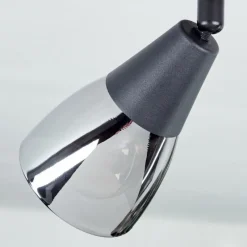 hofstein Plafonnier Leteque Écru, Noir, 2 lumières