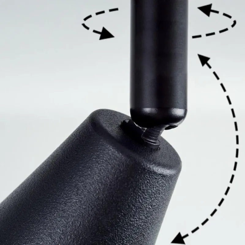 hofstein Plafonnier Leteque Écru, Noir, 3 lumières