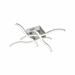 Luminaires Leuchten Direkt Plafonnier Leuchten Direkt WAVE LED Acier inoxydable, 4 lumières* Éclairage Led