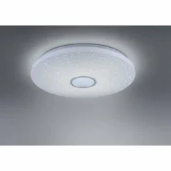 Luminaires Leuchten Direkt Plafonnier Leuchten Direkt JONAS LED Blanc, 1 lumière, Télécommandes* Éclairage Led