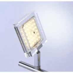 Luminaires Leuchten Direkt Plafonnier Leuchten Direkt Tony LED Chrome, Nickel mat, 4 lumières* Spots Et Projecteurs