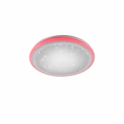 Luminaires Leuchten Direkt Plafonnier Leuchten Direkt Luisa LED Blanc, 2 lumières, Télécommandes, Changeur de couleurs* Éclairage Led