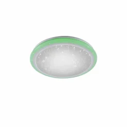 Luminaires Leuchten Direkt Plafonnier Leuchten Direkt Luisa LED Blanc, 2 lumières, Télécommandes, Changeur de couleurs* Éclairage Led