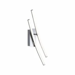 Luminaires Leuchten Direkt Plafonnier Leuchten Direkt Simon LED Chrome, 2 lumières* Éclairage Led