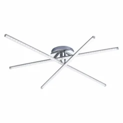 Luminaires Leuchten Direkt Plafonnier Leuchten Direkt Simon LED Chrome, 3 lumières* Éclairage Led