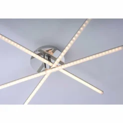 Luminaires Leuchten Direkt Plafonnier Leuchten Direkt Simon LED Chrome, 3 lumières* Éclairage Led