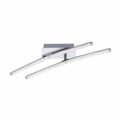 Luminaires Leuchten Direkt Plafonnier Leuchten Direkt Simon LED Chrome, 2 lumières* Éclairage Led