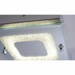 Luminaires Leuchten Direkt Plafonnier Leuchten Direkt LISA LED Chrome, 1 lumière