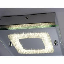 Luminaires Leuchten Direkt Plafonnier Leuchten Direkt LISA LED Chrome, 1 lumière