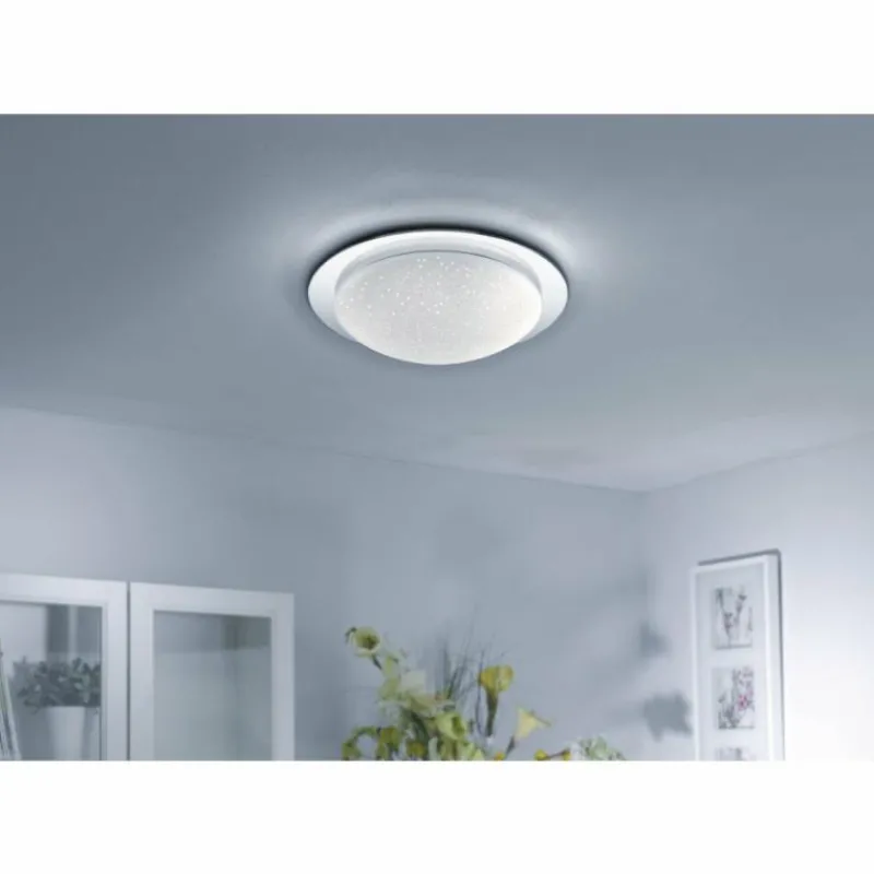 Luminaires Leuchten Direkt Plafonnier Leuchten Direkt SKYLER LED Chrome, 1 lumière* Éclairage Led