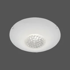 Luminaires Leuchten Direkt Plafonnier Leuchten Direkt ANNA LED Blanc, 1 lumière