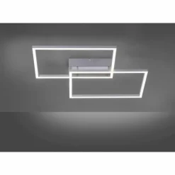 Luminaires Leuchten Direkt Plafonnier Leuchten Direkt IVEN LED Acier inoxydable, 2 lumières, Télécommandes* Éclairage Led