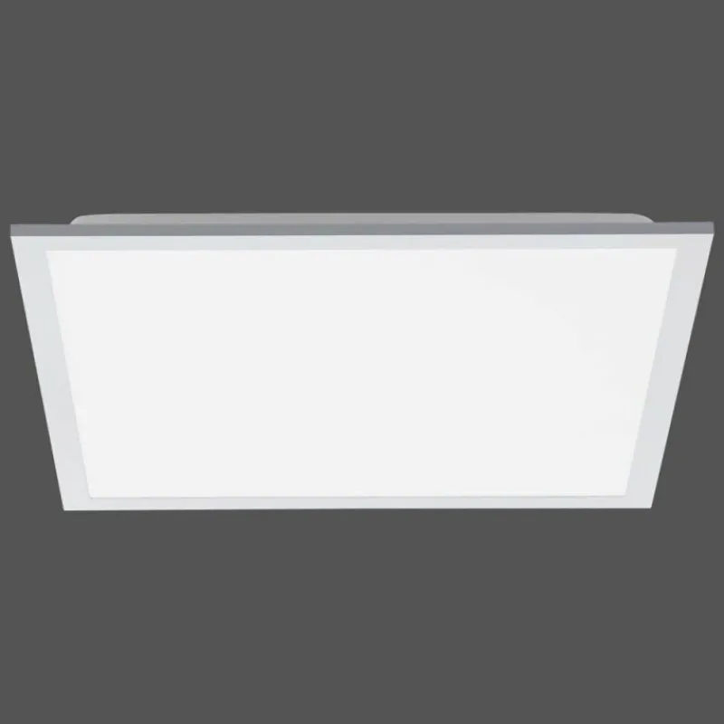 Luminaires Rustiques-Luminaires Leuchten Direkt Plafonnier Leuchten Direkt FLEET LED Blanc, 1 lumière, Détecteur de mouvement