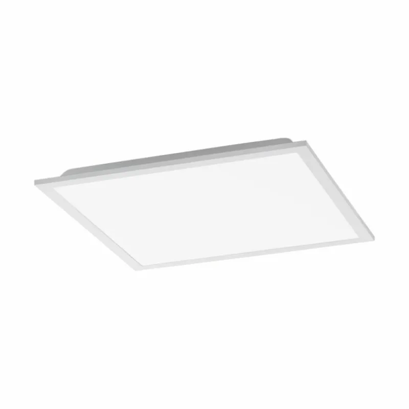 Luminaires Rustiques-Luminaires Leuchten Direkt Plafonnier Leuchten Direkt FLEET LED Blanc, 1 lumière, Détecteur de mouvement
