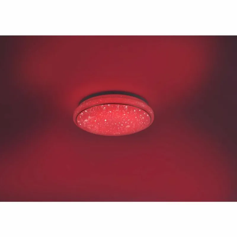 Luminaires Leuchten Direkt Plafonnier Leuchten Direkt Ls-JUPI LED Blanc, 1 lumière, Télécommandes, Changeur de couleurs