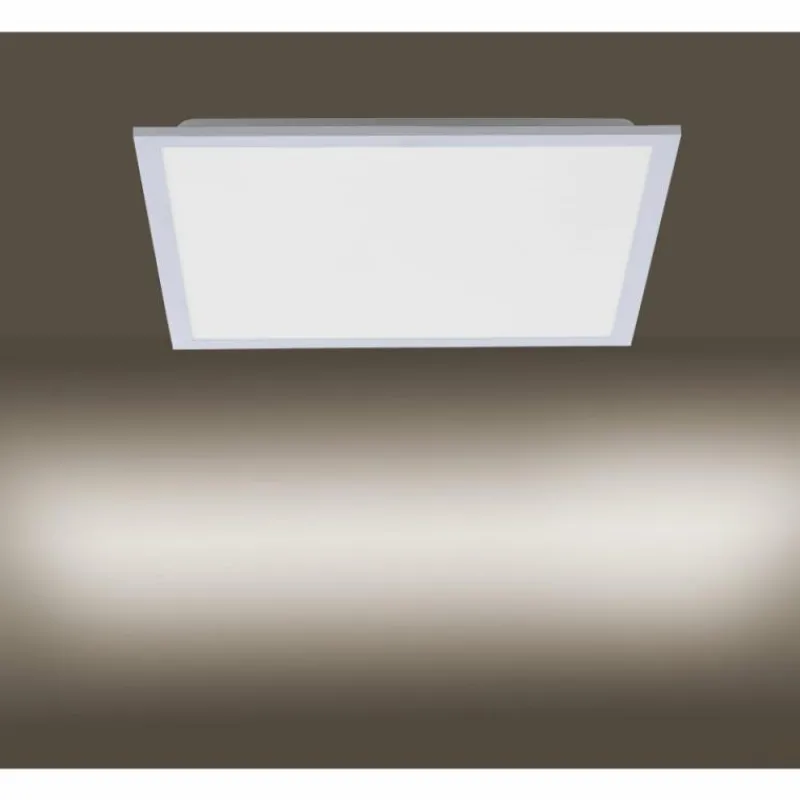 Luminaires Leuchten Direkt Plafonnier Leuchten Direkt FLAT LED Argenté, 1 lumière* Éclairage Led