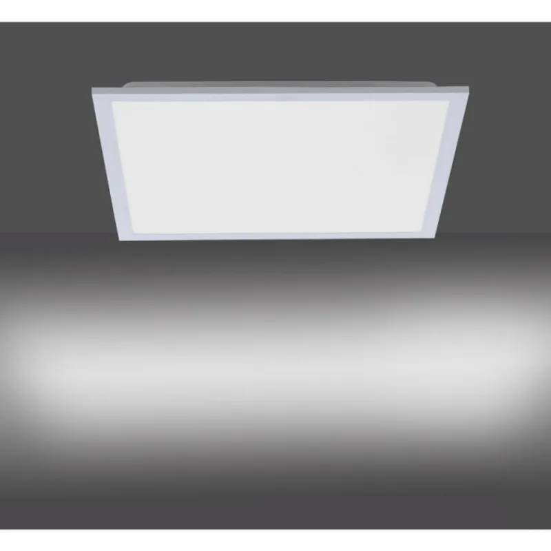 Luminaires Leuchten Direkt Plafonnier Leuchten Direkt FLAT LED Argenté, 1 lumière* Éclairage Led