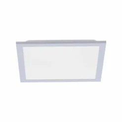 Luminaires Leuchten Direkt Plafonnier Leuchten Direkt FLAT LED Argenté, 1 lumière, Télécommandes* Éclairage Led