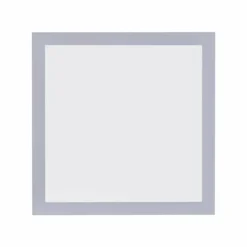 Luminaires Leuchten Direkt Plafonnier Leuchten Direkt FLAT LED Argenté, 1 lumière, Télécommandes* Éclairage Led