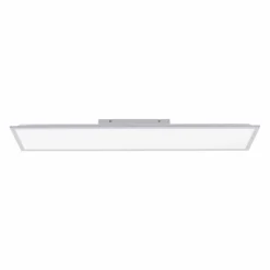 Luminaires Leuchten Direkt Plafonnier Leuchten Direkt FLAT LED Argenté, 1 lumière, Télécommandes* Éclairage Led