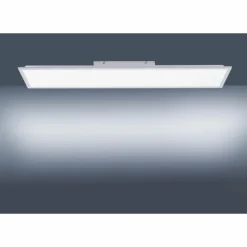 Luminaires Leuchten Direkt Plafonnier Leuchten Direkt FLAT LED Argenté, 1 lumière, Télécommandes* Éclairage Led