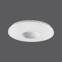Luminaires Leuchten Direkt Plafonnier Leuchten Direkt LAVINIA LED Chrome, 1 lumière, Détecteur de mouvement