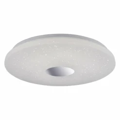Luminaires Leuchten Direkt Plafonnier Leuchten Direkt LAVINIA LED Chrome, 1 lumière, Détecteur de mouvement