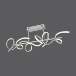 Luminaires Leuchten Direkt Plafonnier Leuchten Direkt CURLS LED Argenté, 3 lumières* Éclairage Led