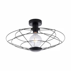 Luminaires Leuchten Direkt Plafonnier Leuchten Direkt PORTO Noir, 1 lumière* Plafonniers