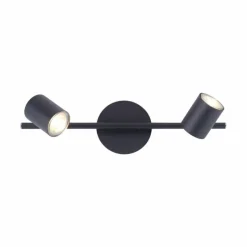Luminaires Leuchten Direkt Plafonnier Leuchten Direkt TARIK LED Noir, 2 lumières* Éclairage Led