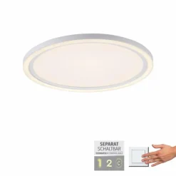 Luminaires Leuchten Direkt Plafonnier Leuchten Direkt BEDGING LED Blanc, 2 lumières* Éclairage Led